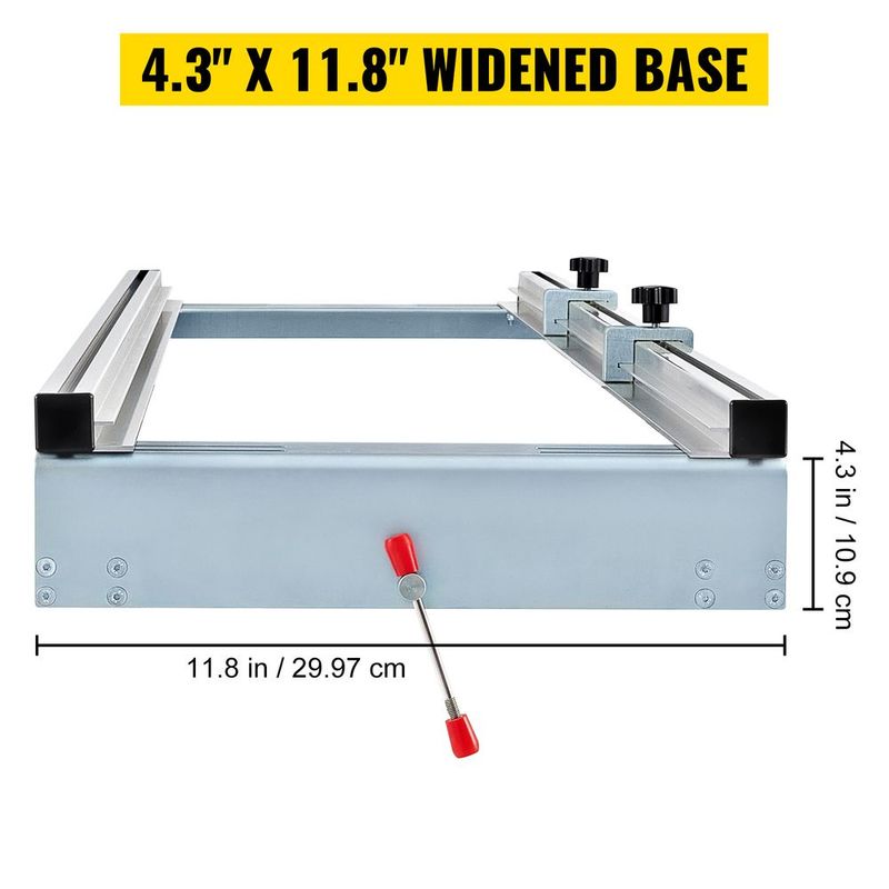 VEVOR Router Sled, 60 Inches / 152.4cm Width, Slab Guide Jig For Woodworking With Locking Function, Portable And Easy To Adjust, Trimming Planing Machine For Wood Flattening, Home DIY_voghion.com