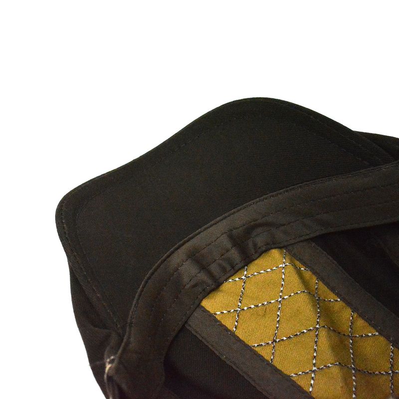 Verstellbare Zeitungsjungen-Baskenmütze für Herren im Farbblockdesign mit Nähten im britischen Stil, progressive Entenschnabelmütze für Jugendliche_voghion.com