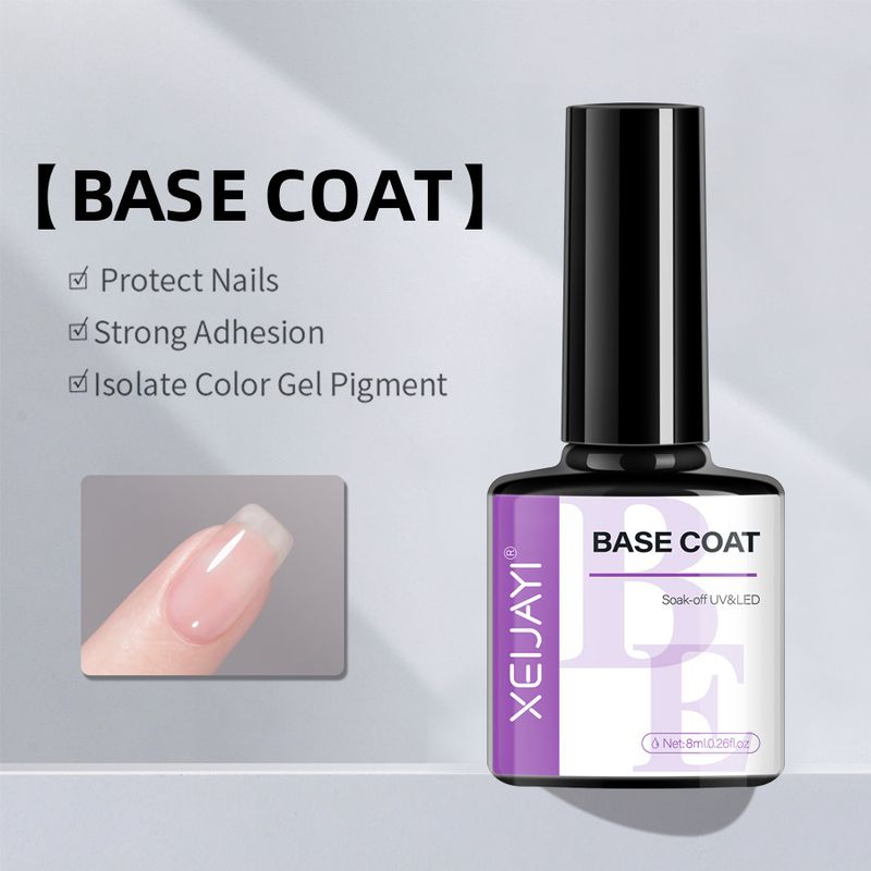 Nagelkleber (Neuer Japanischer Basis-Funktionskleber) Basiskleber, waschfreies Versiegelungsschicht-Set, fest und langlebig, speziell für Nagelstudios_voghion.com