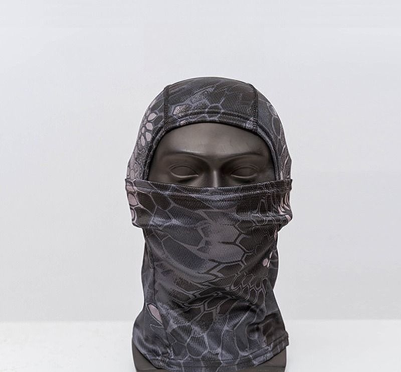 Sommer-Sonnenschutzmaske, Outdoor-Reiten, staubdicht, Camouflage-Kopfbedeckung, taktische Einloch-Kopfbedeckung, Kopftuch, Angeln_voghion.com