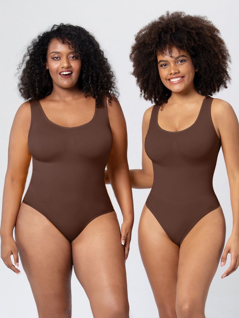 Nahtloser Shapewear-Bodysuit mit integriertem BH und offenem Schritt – Bauchkontrolle und Po-Lifting für Frauen_voghion.com
