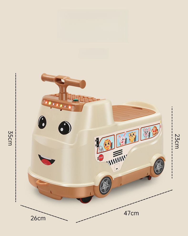 Laufrad für Kinder von 1-3-6 Jahren, Kinder-Elektroauto, pedalbetriebener Vierradroller für Kinder, Lernspielzeug_voghion.com