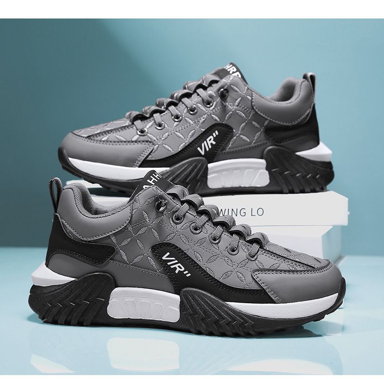 Sports Autumn Winter New Styles, And Casual Running, Soft Sole, One Foot Kick, Forrest Gump Men's Sh, Dad's Trendy_voghion.com