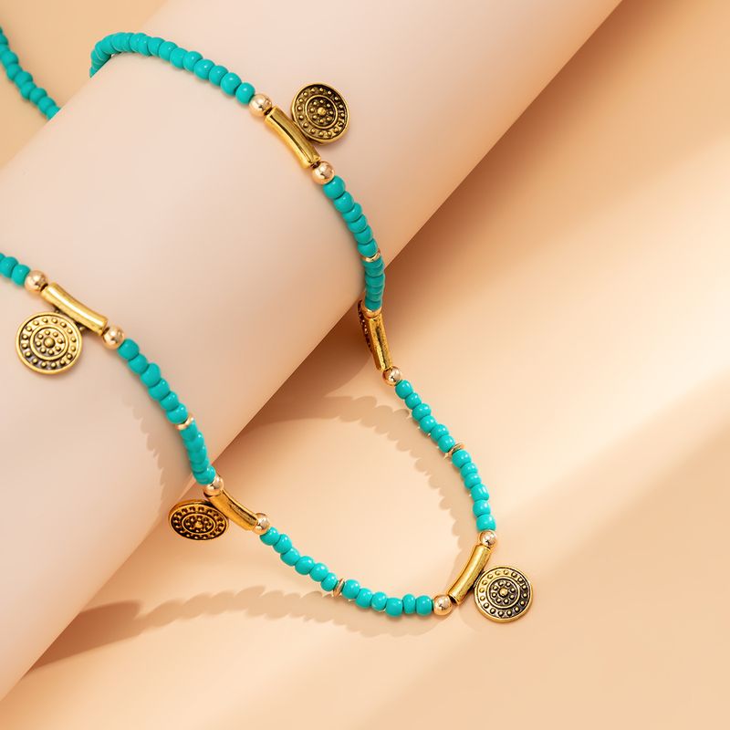 Set da donna sexy in stile spiaggia per le vacanze, set di gioielli con catena per il corpo con conchiglia geometrica personalizzata_voghion.com