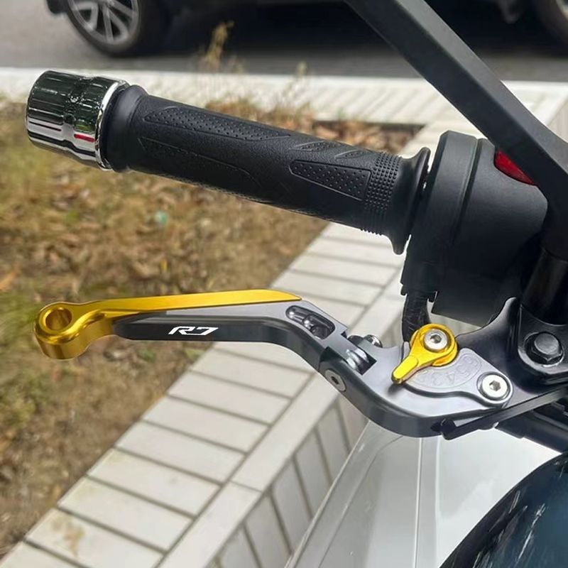 YZF R7 YZFR7 YZF-R7 Új motorkerékpár alkatrészek CNC 6 sebességes állítható behúzható összecsukható fékkuplungkar_voghion.com