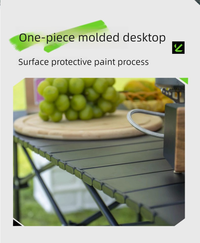 Portable Folding Outdoor For Home Use, Egg Roll Integrated Desktop Dining Table, Picnic Camping BBQ Table_voghion.com