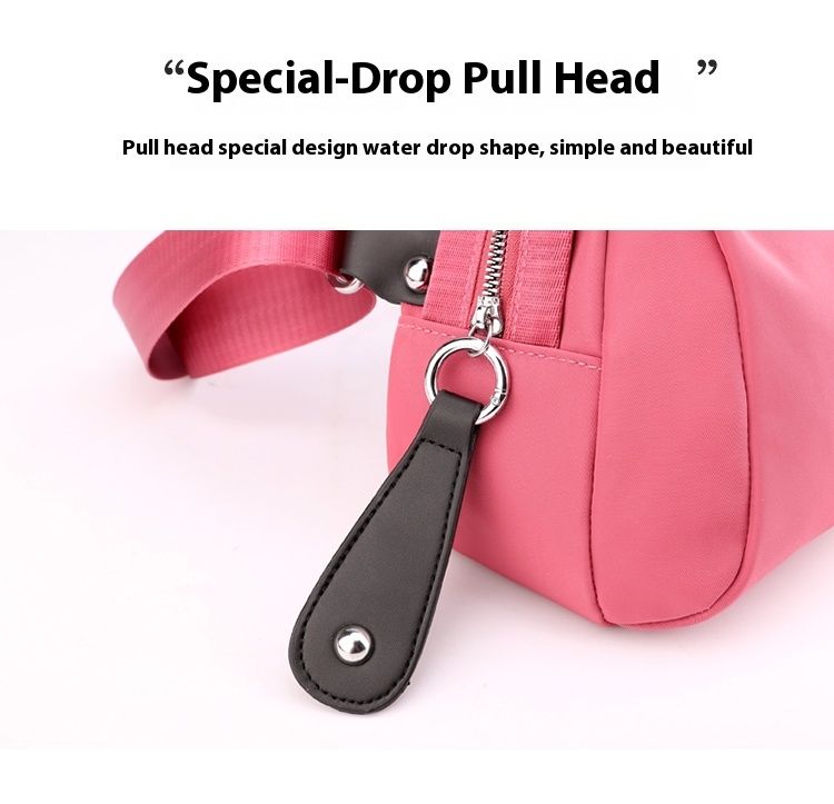 Shell Bag 2024 Nei Dammentasch Waasserdicht Nylon Oxford Eenzel Schëllertasch Multifunktionell Tailletasch Villsäiteg Kleng Schräg Broschttasch_voghion.com