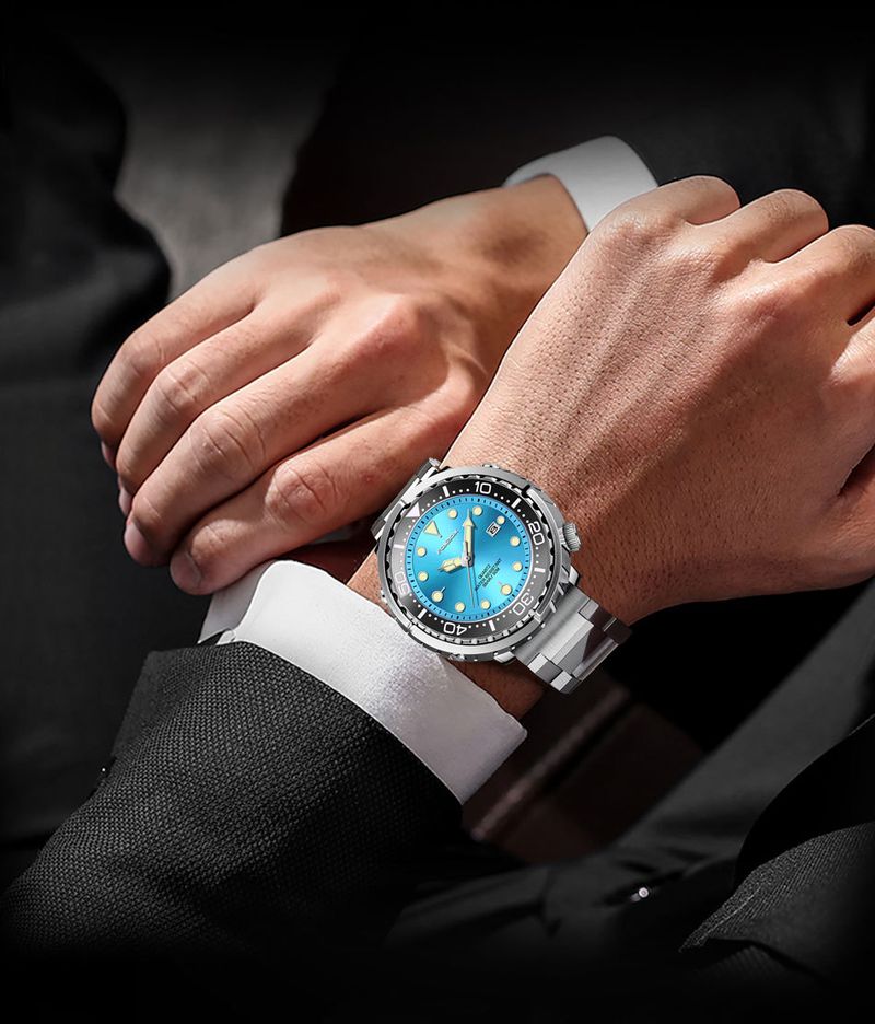Men's Stylish Waterproof Luminous Calendar Watch With Multifunction Display, Durable Stainless Steel Band, Mineral Glass, Quartz Movement_voghion.com