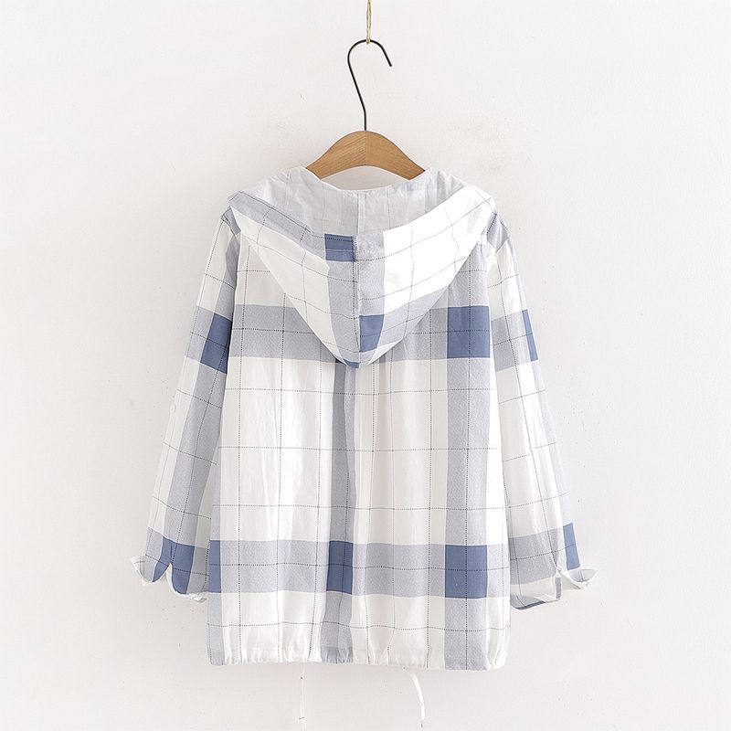 Plaid in cotone e arte giapponese di grandi dimensioni per donna_voghion.com