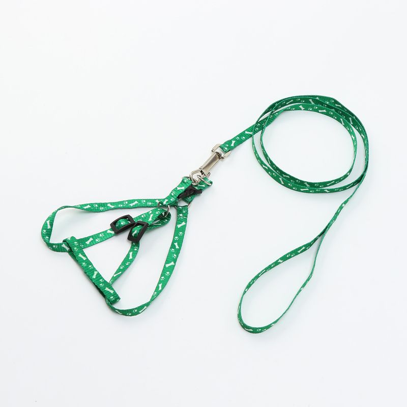 1.0cm Printed Chest Harness Leash For Small Breed Dogs, VIP, Cost-Effective Sale In 6 Colors_voghion.com