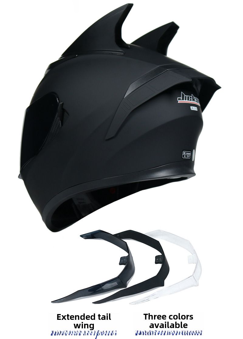 Casco moto elettrico uomo e donna casco integrale doppie lenti copertura integrale auto da strada blu dentale per tutte le stagioni_voghion.com