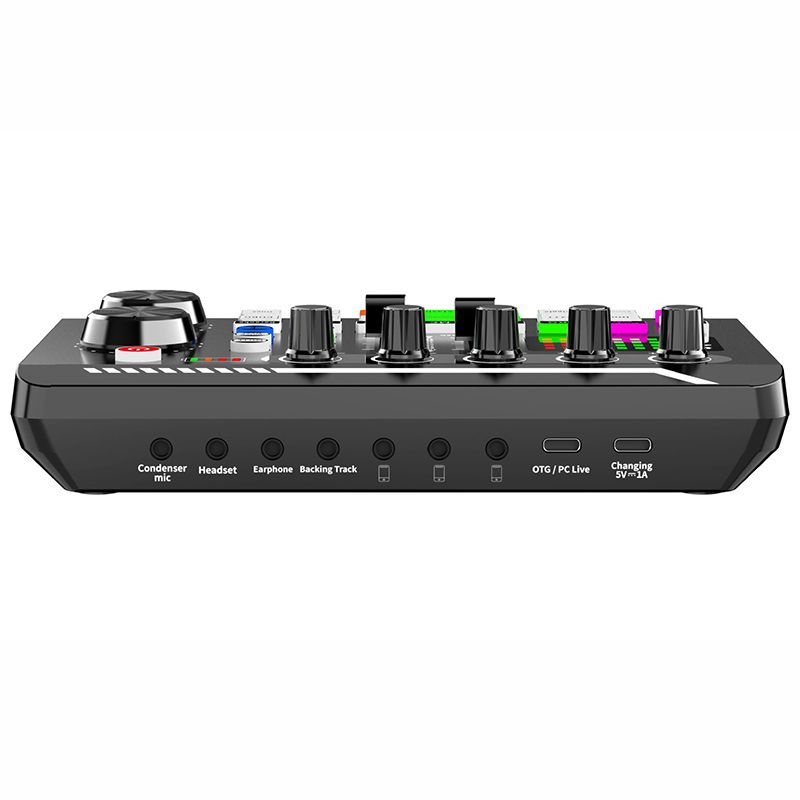 F998 Universal Mobile Phone And Compuer Sreamer Full Se New Sound Card Live Sreaming Ki Microphone Singing_voghion.com