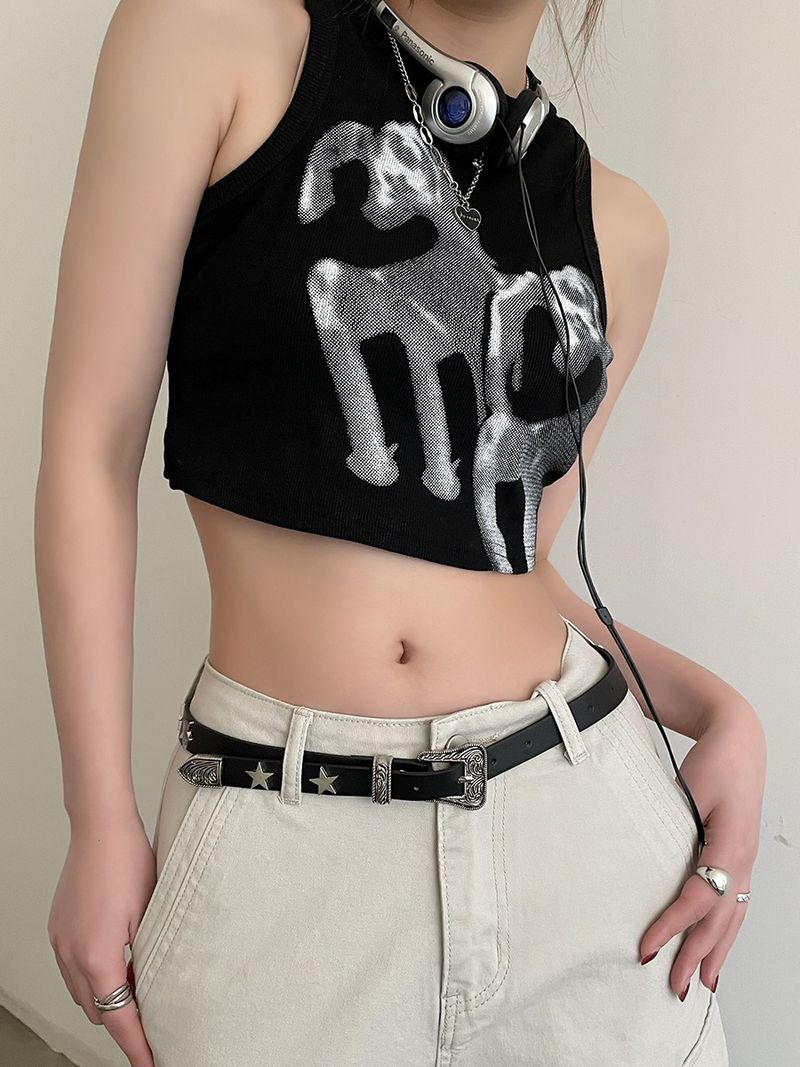 New Hundred American Women's Decoration High Grade Leather Belt_voghion.com