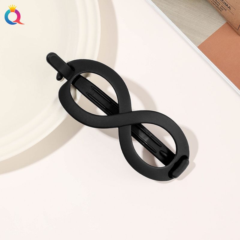 Fermaglio per capelli in policarbonato opaco - Elegante fermaglio ovale per capelli da donna (fermagli antiscivolo per chignon, grazioso accessorio per capelli posteriori, tenuta delicata per capelli spessi)_voghion.com