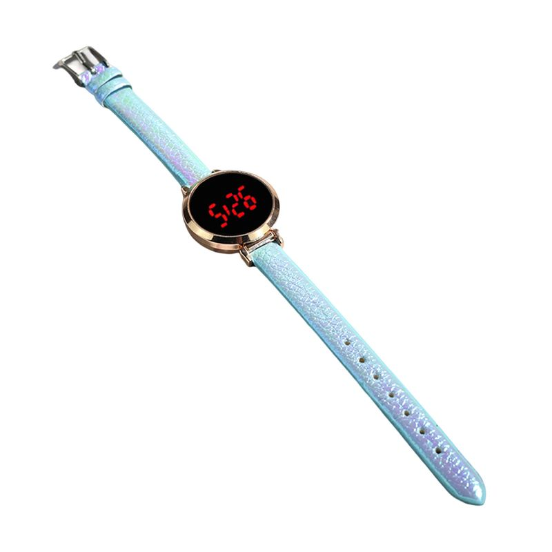Xinweiqing Multifunctional Life Display Fashionable Women Round LED Digital Watch for Daily Wear_voghion.com