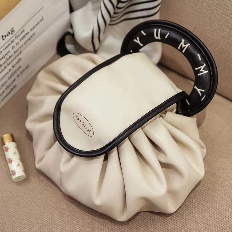 Nuovo Lazy Makeup, borsa da viaggio portatile con coulisse, grande capacità, impermeabile_voghion.com