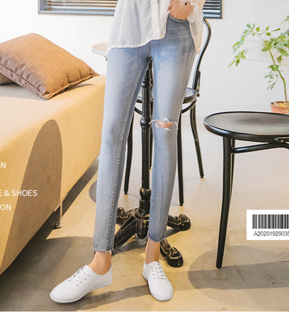 Piccole scarpe singole da donna stringate bianche, scarpe casual, coreane piatte, in pelle_voghion.com