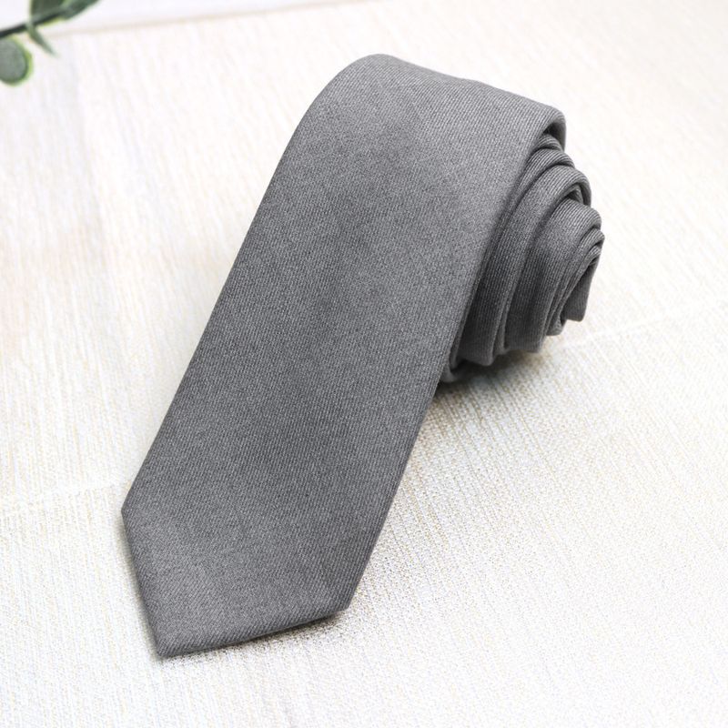 Cravatta lunga da uomo e da donna in stile college, tinta unita, stile retrò, marrone, color caffè, albicocca, senza lacci_voghion.com