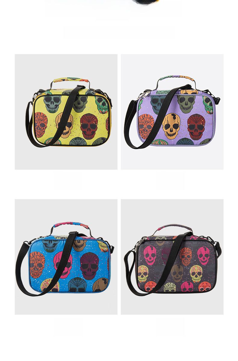 Sac à stylos multifonction pour stylo aquarelle, grande capacité, 72 trous, couleur plomb, sangle détachable, sac à stylos de dessin animé_voghion.com