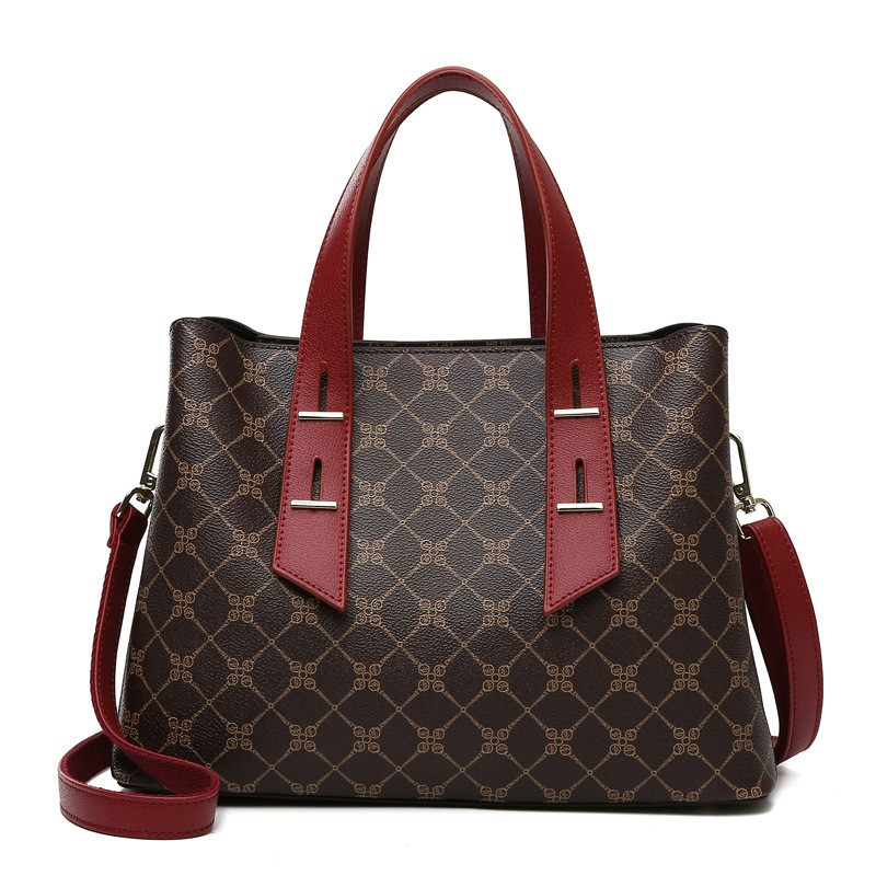 2025 New Women's Tote Simple Large Capacity Ladies Crossbody Bag High-end Soft Leather Handbag_voghion.com