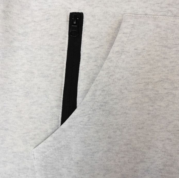 Men's Solid Color Fleece Hoodie & Jogger Set, Plush Lined Zip-Up Jacket With Matching Pants, Winter Loungewear_voghion.com