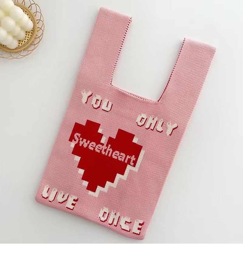 Nuova borsa a maglia per gatti, borsa a tracolla di grande capacità, borsa a gilet, borsa a tracolla in lana, borsa regalo a mano_voghion.com