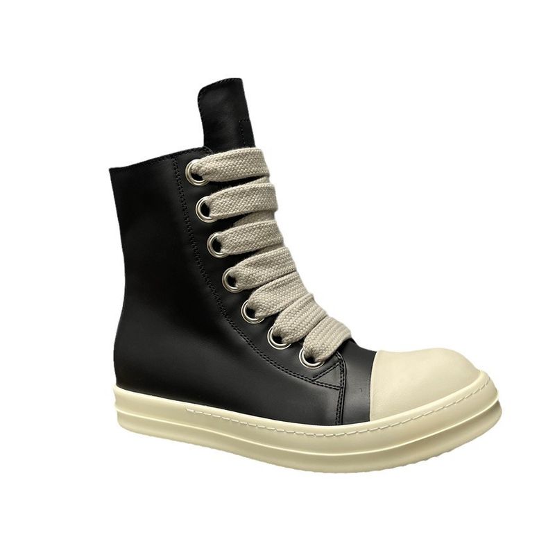 Lacci per scarpe grezzi RO Top da uomo, linea principale in pelle, suola spessa, aumento di altezza, stile scuro, strada principale, taglia grande,_voghion.com