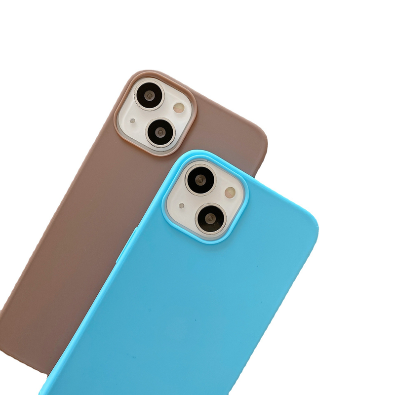 Custodia anti-caduta XL in TPU opaco per iPhone 15, materiale con foro grande, 14/13._voghion.com