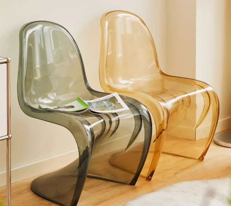 Duoduo Nordic Home Modern Plastic Dining Ins Style Negotiation Internet Celebrity Rückenlehnenstuhl Langlebiger Make-up-Hocker_voghion.com