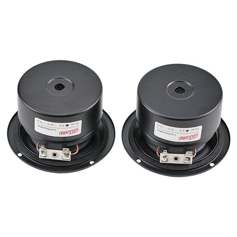 Fiberglass Braided 3 Inch Woofer Subwoofer Hifi Speaker Unit Powerful Low Frequency 4OHM 25W 2PCS_voghion.com