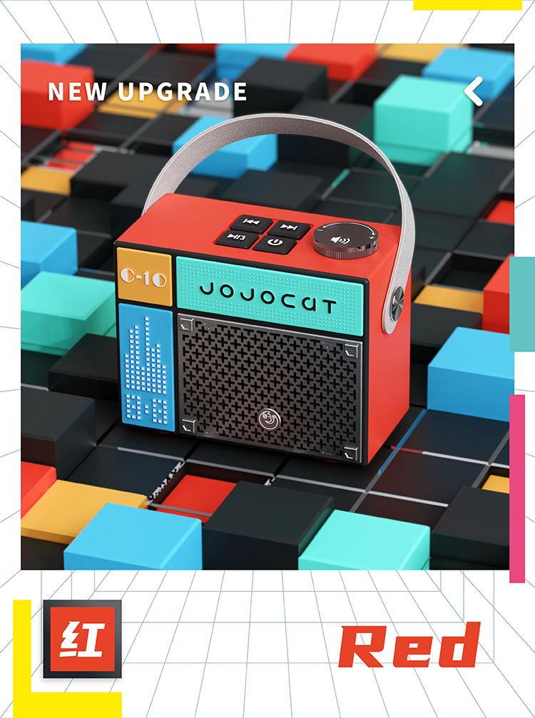 Retro Bluetooth Speaker - Vintage Wireless Speaker With TF Card Support, 5W Bass Sound, 10H Playtime - Portable Desktop Decor For Home/Outdoor_voghion.com