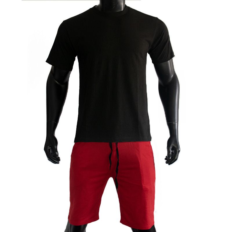 Herren T-Shirt Shorts Laufsport Casual Set_voghion.com