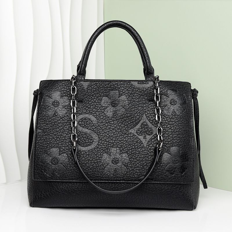 Bagagli e borse Borsa tote con motivo coccodrillo Borsa alla moda con texture Borsa da donna Cross Border Nuova borsa da donna di grande capacità Borsa a tracolla di alta qualità_voghion.com