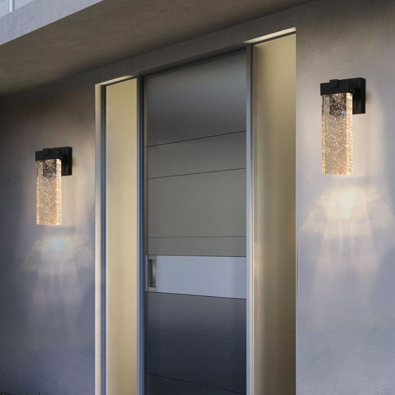 Lamp Of Bulbs Packs Waterproof Multiple Types Supports 2 Crystal Light Light Wall Outdoor With Transparent LED Sense_voghion.com