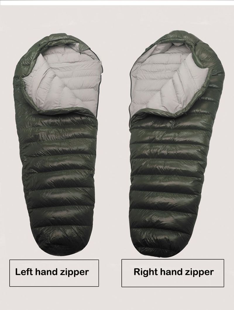 Kamperbox Kalttemperatur Winterschlafsack Daunenschlafsack Winter Camping Ausrüstung_voghion.com
