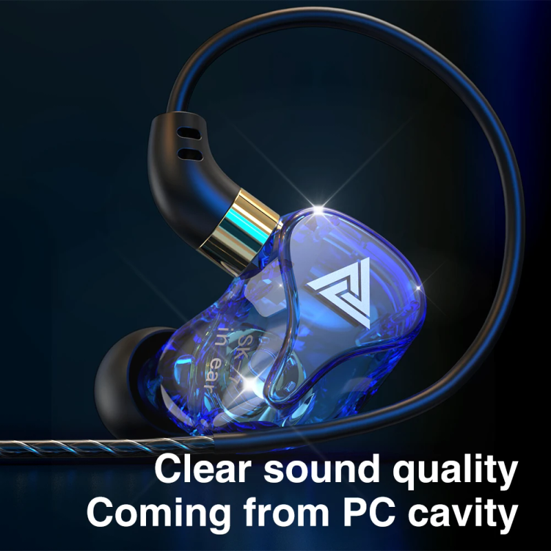 Uudet SK7 langalliset kuulokkeet korvakuulokkeessa stereonappikuulokkeet hifi-kuulokkeet peli basso juoksu urheilumusiikki kuulokkeet mikrofonilla_voghion.com