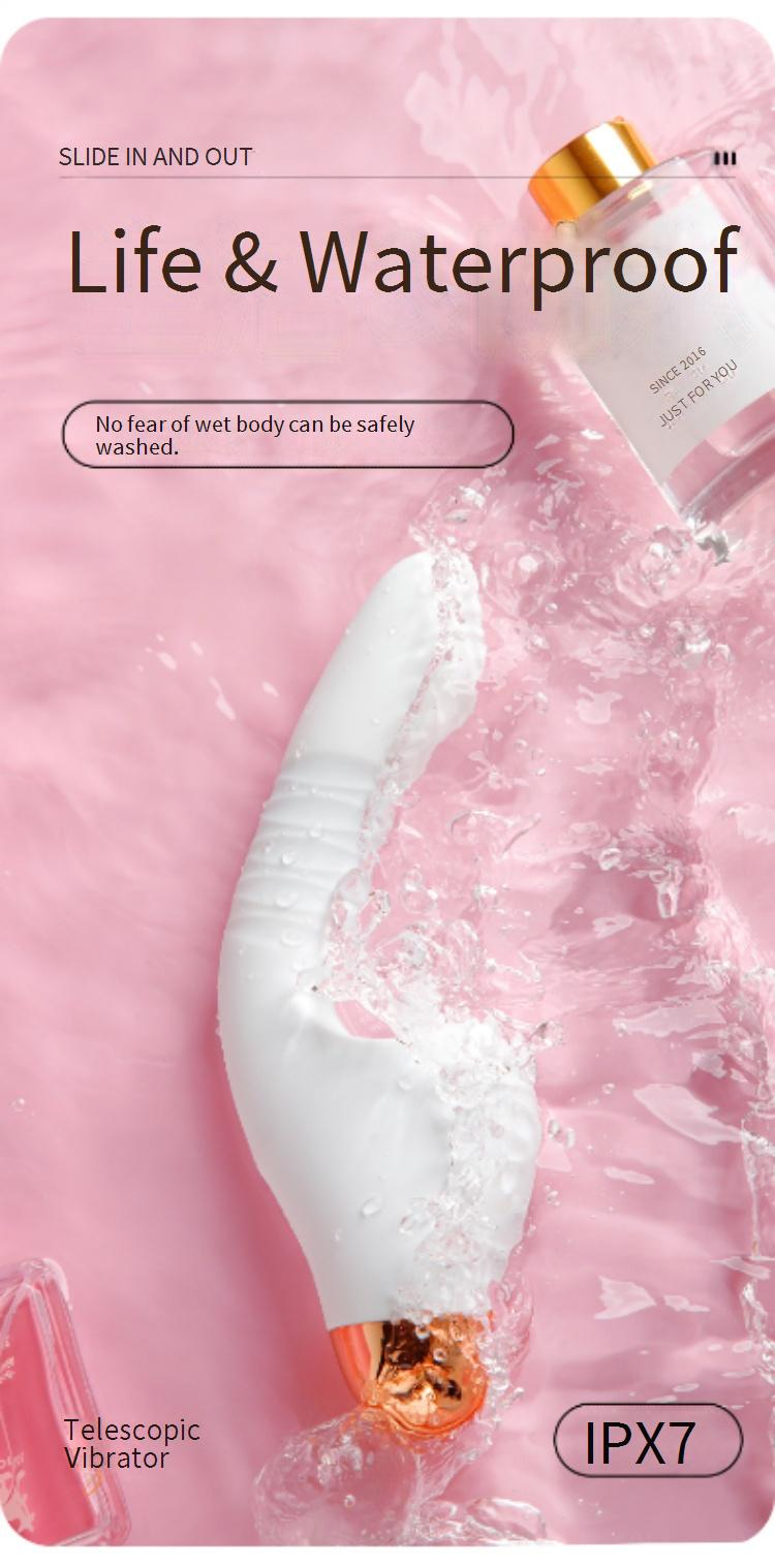 Seksa preces ROSELEX Lawrenceville Mēles laizīšanas nūja Vibrācijas teleskopiskā masāžas nūja Sieviešu masturbators Licking Special_voghion.com