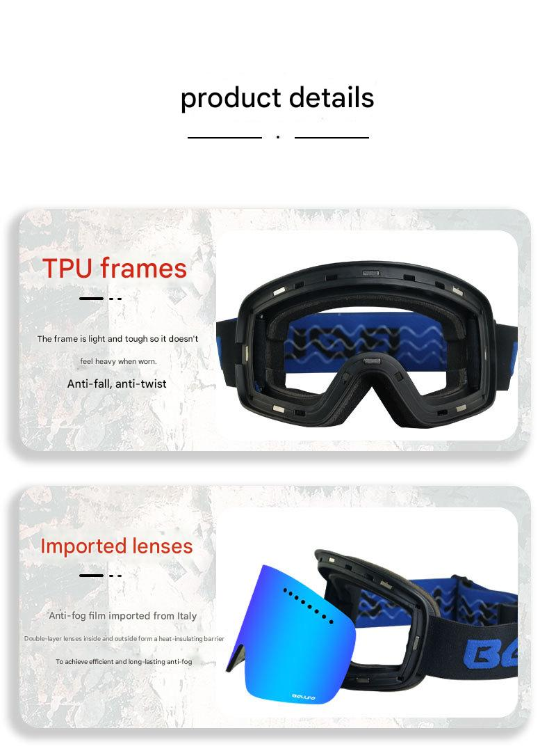 NOKO-Retro Harley Offroad-Motorradbrille, beschlagfrei und staubdicht, myopiebeständig, magnetische Allwetter-Reitbrille_voghion.com