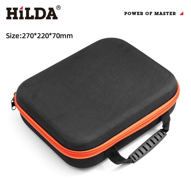 HILDA Cordless Impact Wrench With Lithium Battery, 320Nm Max Torque, 10mm Chuck, 300W Power, 8-Piece Accessory Kit_voghion.com