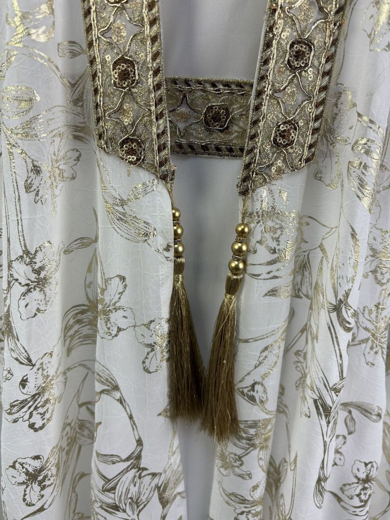 Robe d'été pour femmes musulmanes, robe Abaya imprimée à chaud_voghion.com