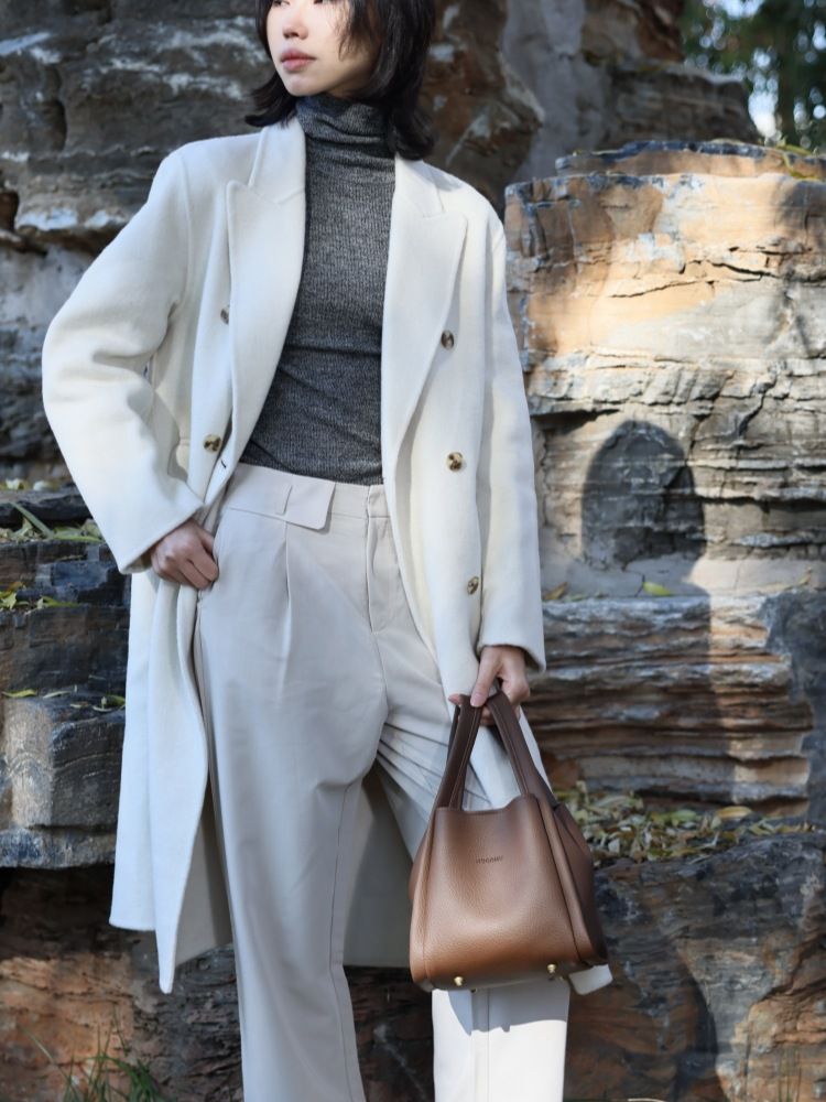 Set di borse tote alla moda da donna, elegante borsa a tracolla con secchiello e tasca interna staccabile, set di borse a mano in morbida pelle PU dal design minimalista per uso quotidiano_voghion.com