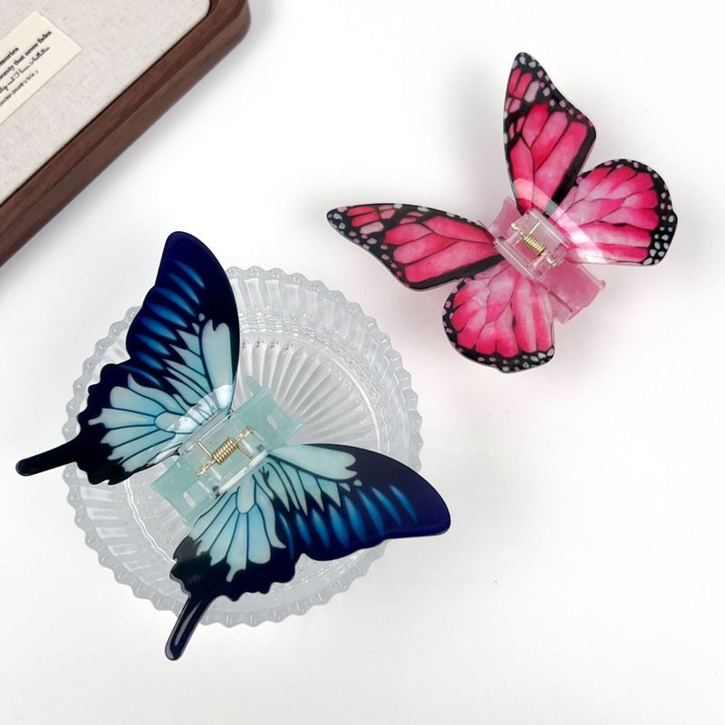 Super Fata Simulazione Farfalla Clip Temperamento Forcina Capelli Squalo Clip Accessori per Capelli di Alta Qualità Accessori per Copricapo_voghion.com