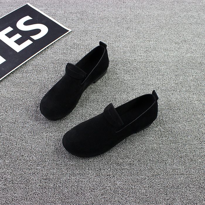 Modische Mori Girl Flats mit flachem Absatz und runder Spitze für Frühling und Herbst_voghion.com