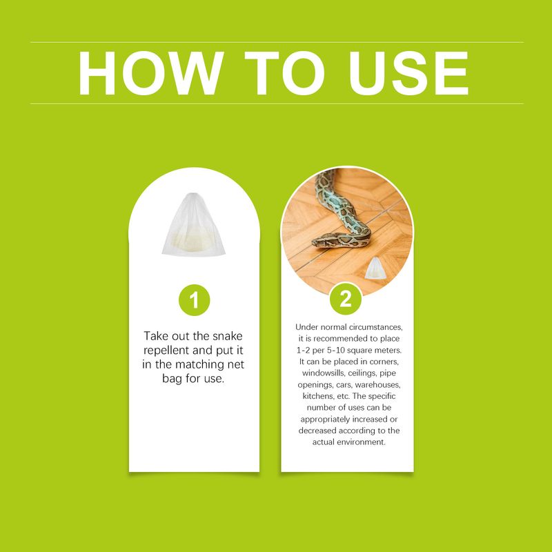 MOONSPRY Home Outdoor Portable Odor Avoid Snake Disturbance Repellent_voghion.com