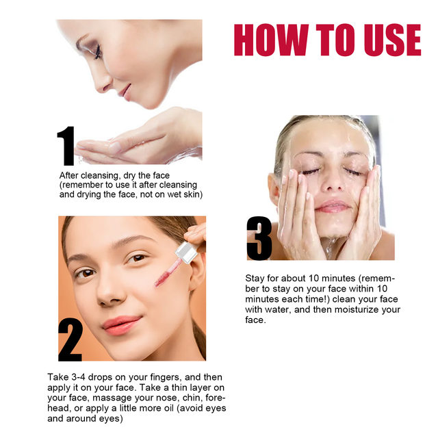Pore Shrinking Serum Salisylsyre Frukt Acid Essence Glatte porer Anti Aldring Bghten Whitening Fuktighetsgivende hudpleieprodukt 30ml_voghion.com