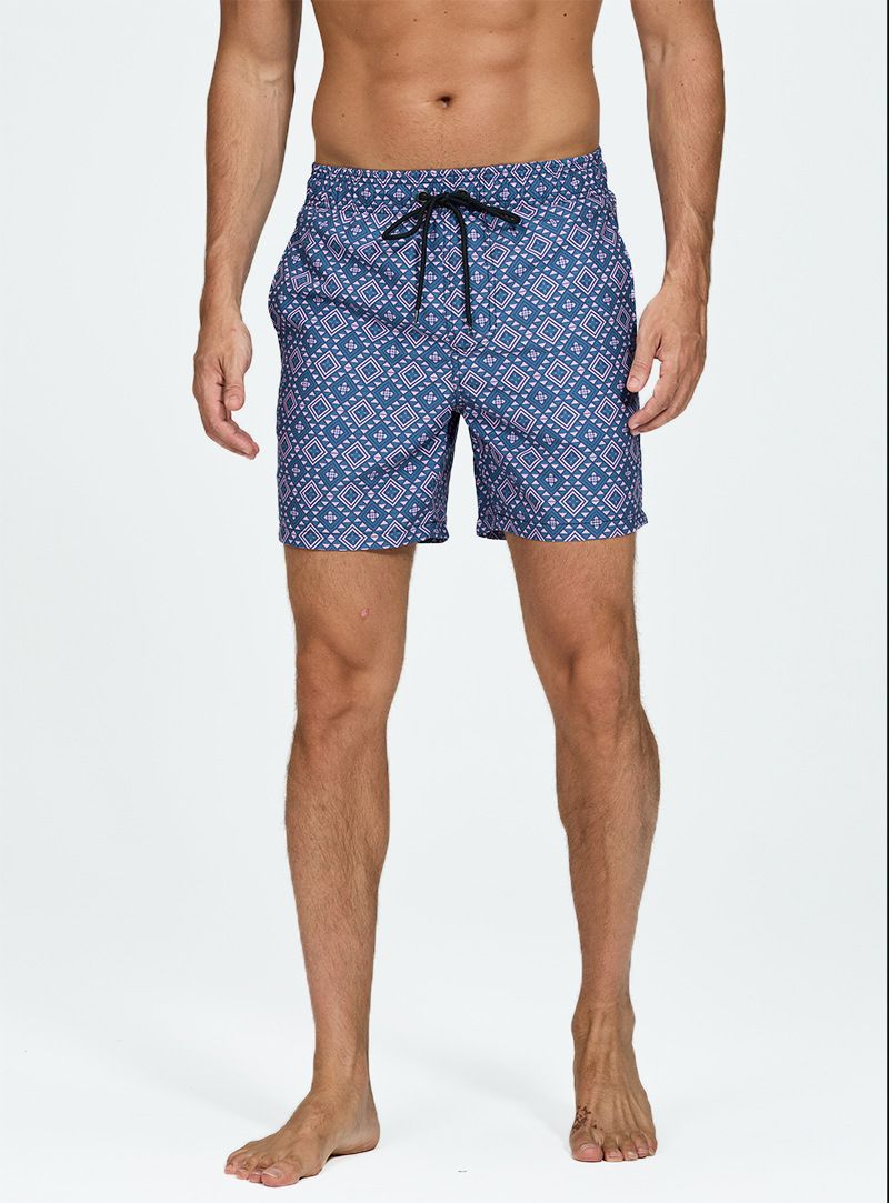 Herrenbekleidung Lockere, lässige Vierpunkt-Strandhose_voghion.com
