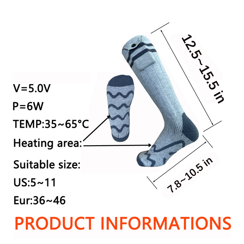 New 5000mAh full foot warm outdoor ski electric soc_voghion.com