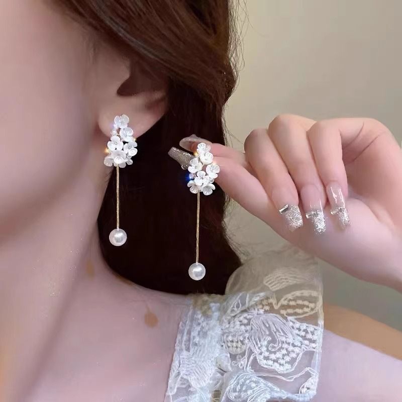 Oorbellen voor dames, mode, elegant, high-end, clips, niche, eenvoudig, veelzijdig, oorsieraden, prachtig, licht, luxe accessoires_voghion.com
