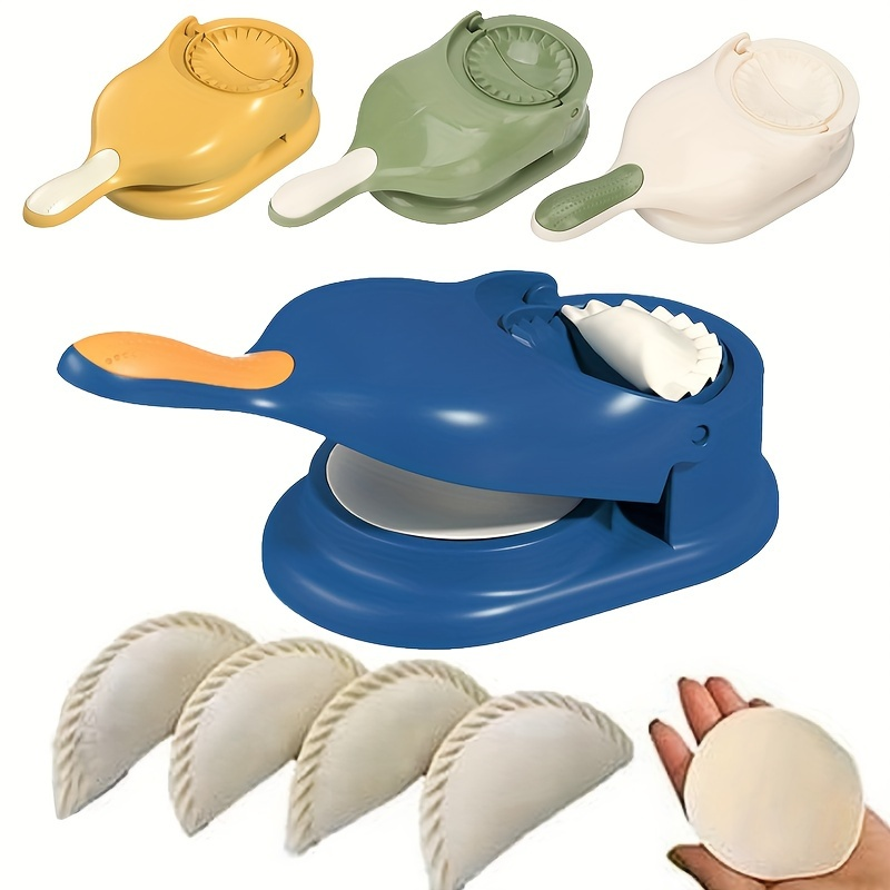 1pc, 2in1, Dumpling Skin Maker, Creatieve Dumpling Maker, Keuken DIY Dumpling Maker, Handmatige Tortilla Maker, Dumpling Mallen voor Dumpling Skin_voghion.com