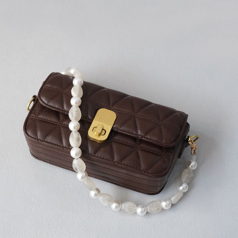 Accessori versatili in acrilico alla moda con perline di perle, tracolla singola, cordino per borsa, catena per telefono_voghion.com